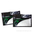 OEM soft plastic clear window fishing lure bait packaging bag with hole